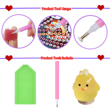 Load image into Gallery viewer, Mini Chicken Luminous Chicks Cartoon Chicken for Diamond Painting ( )
