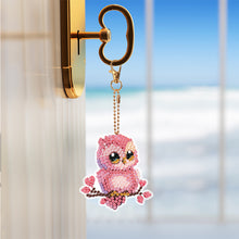Load image into Gallery viewer, DIY Diamond Art Key Rings Special Shaped 5pcs Butterfly for Beginners Home Decor

