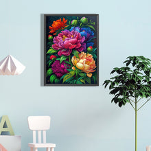 Load image into Gallery viewer, Diamond Painting - Full Round - Peony (40*60CM)
