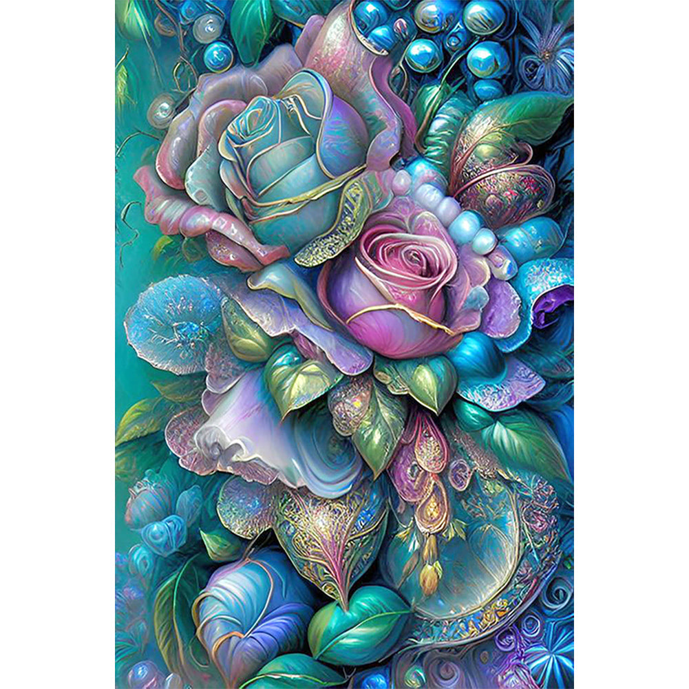 Diamond Painting - Full Round - metal rose (40*60CM)