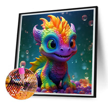 Load image into Gallery viewer, Diamond Painting - Full Round - Little dragon (30*30CM)
