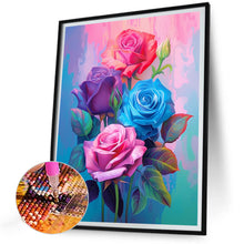 Load image into Gallery viewer, Diamond Painting - Full Round - colorful flowers (30*40CM)
