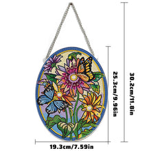 Load image into Gallery viewer, Butterfly/Animals Crystal Rhinestone Pendants Double Side Home Garden Decoration
