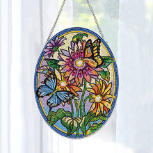 Load image into Gallery viewer, Butterfly/Animals Crystal Rhinestone Pendants Double Side Home Garden Decoration
