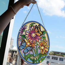 Load image into Gallery viewer, Butterfly/Animals Crystal Rhinestone Pendants Double Side Home Garden Decoration

