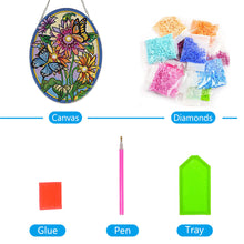 Load image into Gallery viewer, Butterfly/Animals Crystal Rhinestone Pendants Double Side Home Garden Decoration
