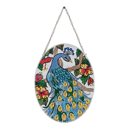Butterfly/Animals Crystal Rhinestone Pendants Double Side Home Garden Decoration