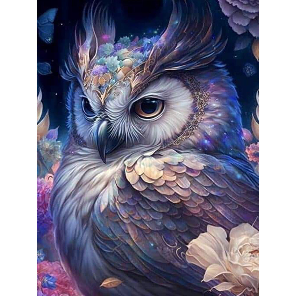 Diamond Painting - Full Round - owl (30*40CM)