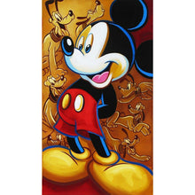 Load image into Gallery viewer, Diamond Painting - Full Round - disney mickey mouse (40*70CM)
