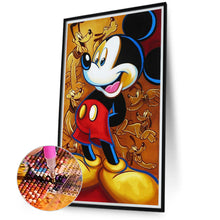 Load image into Gallery viewer, Diamond Painting - Full Round - disney mickey mouse (40*70CM)
