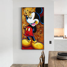 Load image into Gallery viewer, Diamond Painting - Full Round - disney mickey mouse (40*70CM)
