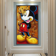 Load image into Gallery viewer, Diamond Painting - Full Round - disney mickey mouse (40*70CM)
