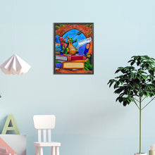 Load image into Gallery viewer, Diamond Painting - Full Round - magic green dragon (30*40CM)
