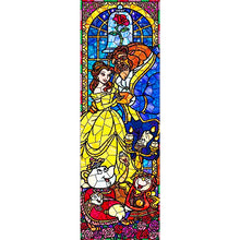 Load image into Gallery viewer, Diamond Painting - Full Round - beauty and the beast (30*90CM)
