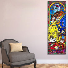 Load image into Gallery viewer, Diamond Painting - Full Round - beauty and the beast (30*90CM)
