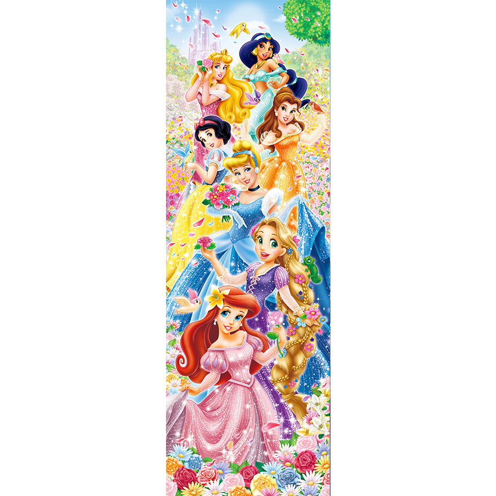 Diamond Painting - Full Round - Disney Princess (30*90CM)