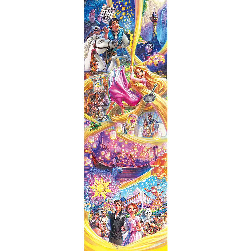Diamond Painting - Full Round - disney princess tangled (30*90CM)