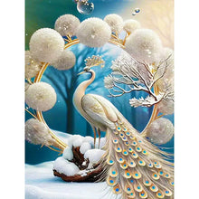 Load image into Gallery viewer, Diamond Painting - Full Round - gorgeous peacock (30*40CM)
