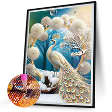 Load image into Gallery viewer, Diamond Painting - Full Round - gorgeous peacock (30*40CM)
