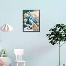 Load image into Gallery viewer, Diamond Painting - Full Round - gorgeous peacock (30*40CM)
