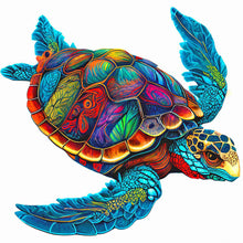Load image into Gallery viewer, Diamond Painting - Full Round - colorful sea turtle (30*30CM)
