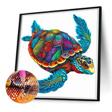 Load image into Gallery viewer, Diamond Painting - Full Round - colorful sea turtle (30*30CM)
