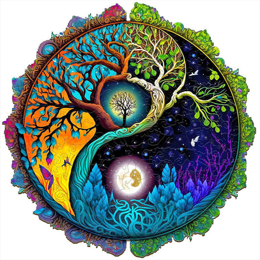 Diamond Painting - Full Round - life Tree (30*30CM)