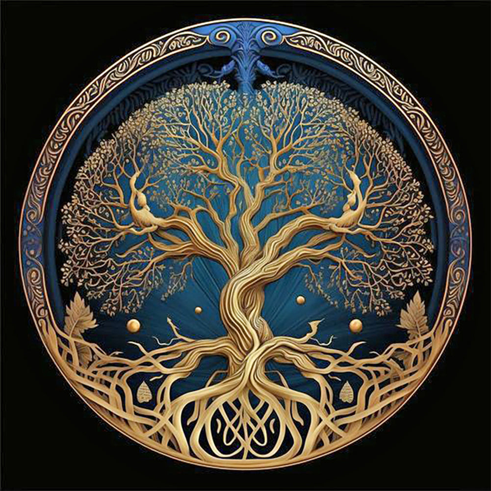 Diamond Painting - Full Round - life Tree (30*30CM)