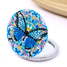 Load image into Gallery viewer, DIY Crystal Diamond Mirror Art Craft Set Butterfly Paint by Number Kits for Girl
