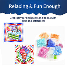 Load image into Gallery viewer, DIY Child Stickers Toy Animals Diamond Stickers Dolphin for Kids Adult Beginners
