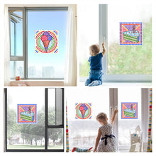 Load image into Gallery viewer, DIY Child Stickers Toy Animals Diamond Stickers Dolphin for Kids Adult Beginners
