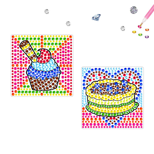DIY Child Stickers Toy Animals Diamond Stickers Dolphin for Kids Adult Beginners