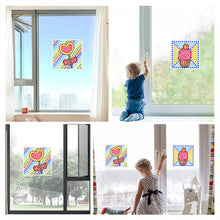 Load image into Gallery viewer, DIY Child Stickers Toy Animals Diamond Stickers Dolphin for Kids Adult Beginners
