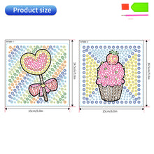 Load image into Gallery viewer, DIY Child Stickers Toy Animals Diamond Stickers Dolphin for Kids Adult Beginners
