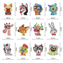 Load image into Gallery viewer, Crystal Rhinestone Pendants Cute Diamond Dots Art Animals Home Garden Decoration
