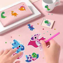 Load image into Gallery viewer, DIY Child Stickers Toy Animal Cartoon Diamond Painting Kits Zodiac Gift for Kids
