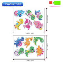Load image into Gallery viewer, DIY Child Stickers Toy Animal Cartoon Diamond Painting Kits Zodiac Gift for Kids
