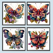 Load image into Gallery viewer, Diamond Painting - Full Square - Butterfly (30*30CM)
