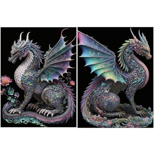 Diamond Painting - Full Square - dragon (30*40CM)