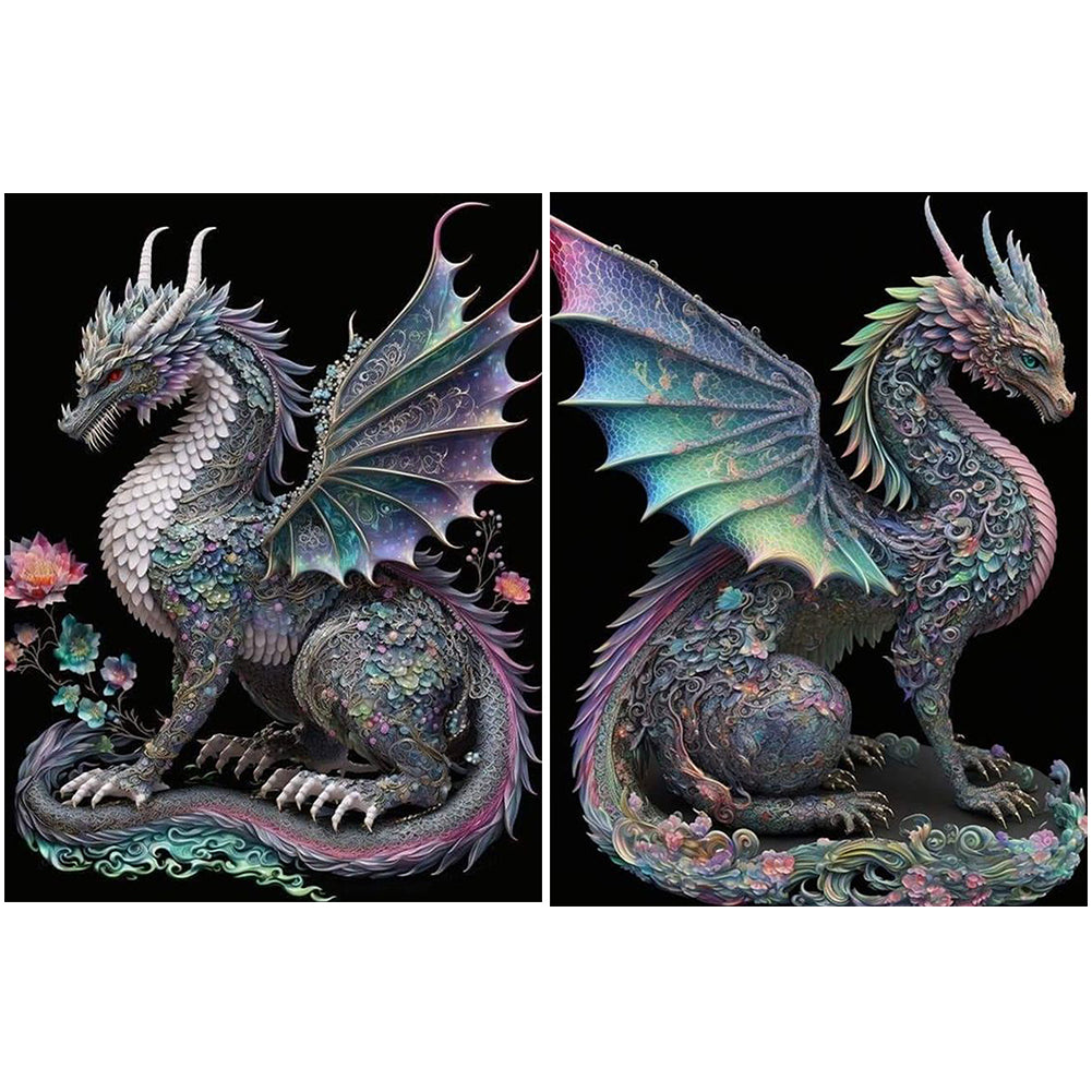 Diamond Painting - Full Square - dragon (30*40CM)