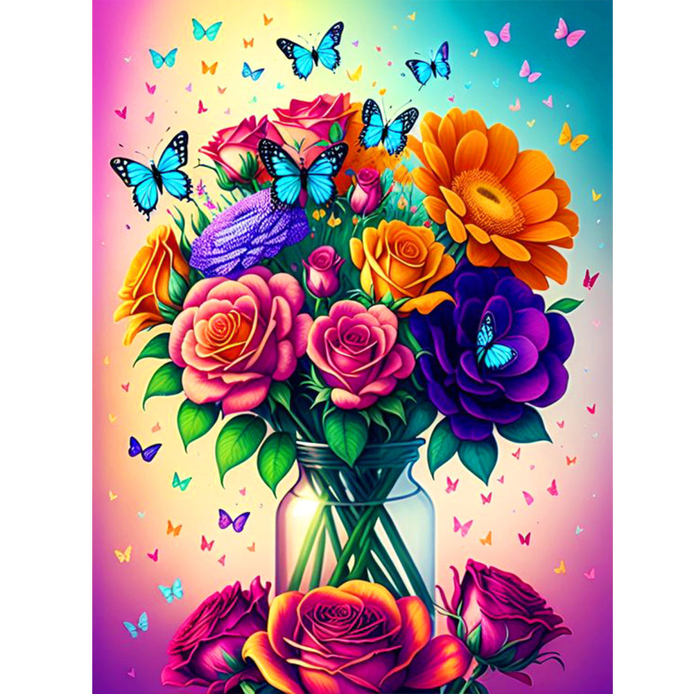 Diamond Painting - Full Round - bouquet (30*40CM)