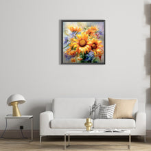 Load image into Gallery viewer, Diamond Painting - Full Round - Watercolor sunflowers (30*30CM)

