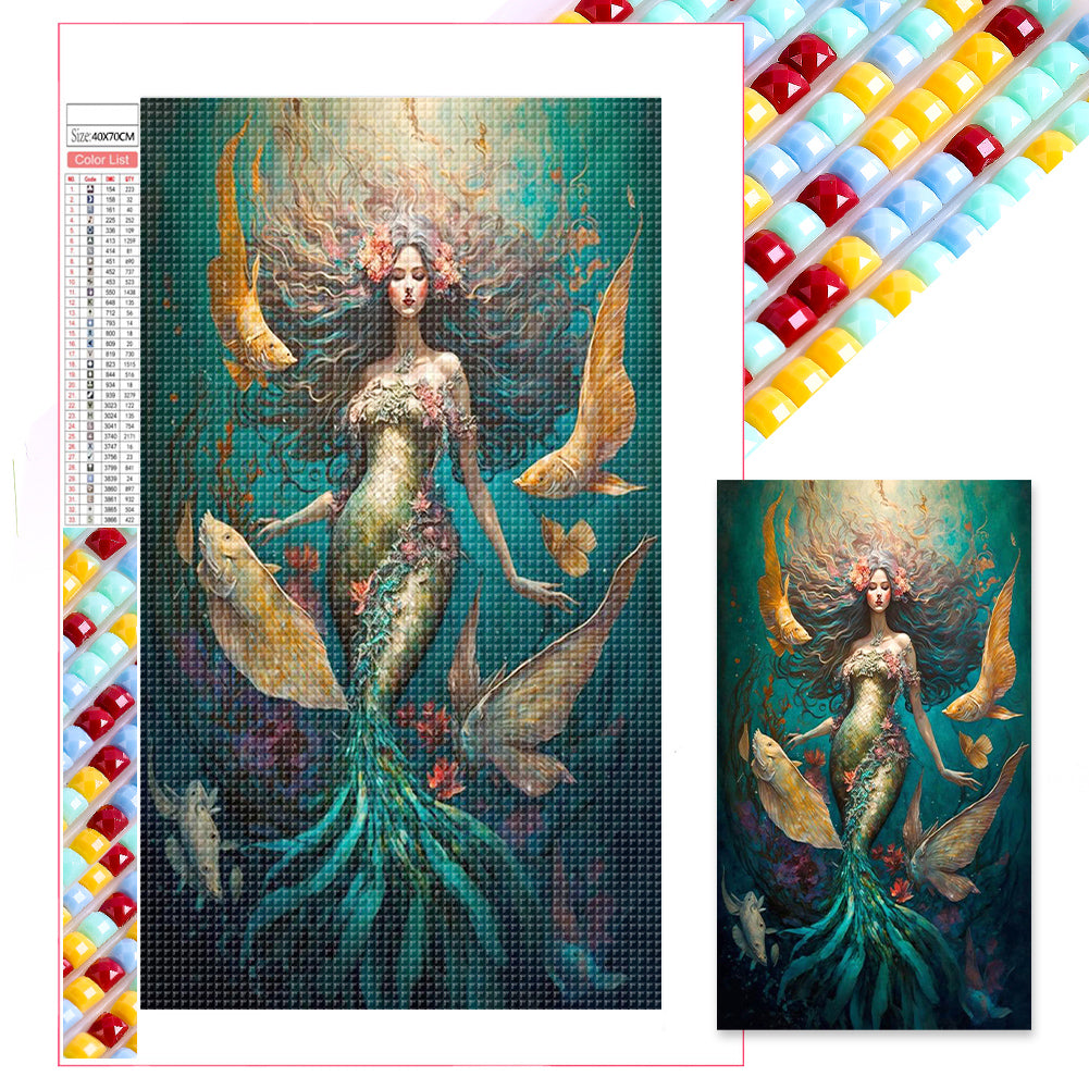 Diamond Painting - Full Square - Mermaid (40*70CM)