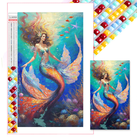 Diamond Painting - Full Square - Mermaid (40*70CM)