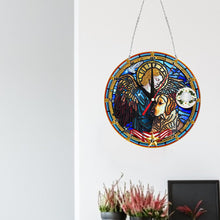 Load image into Gallery viewer, DIY Art Mosaic Rhinestone Wall Clocks Kit Acrylic Wall Clock for Kids and Adults
