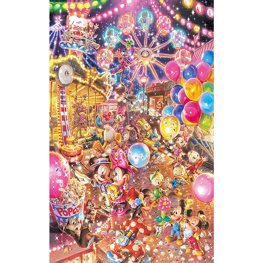 Diamond Painting - Full Round - disney mickey mouse (50*80CM)