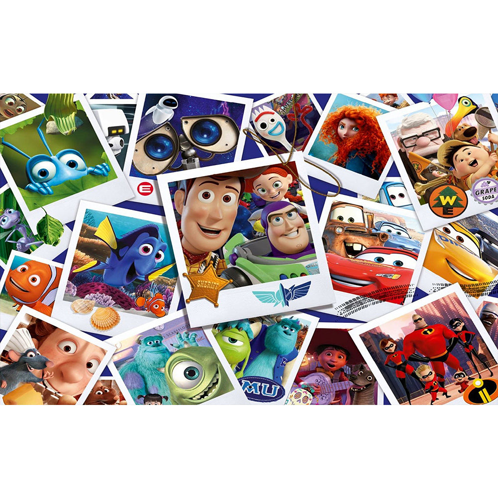 Diamond Painting - Full Round - disney cartoon (80*50CM)