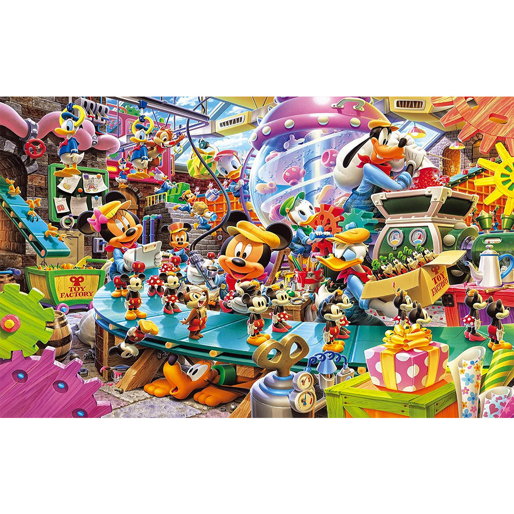 Diamond Painting - Full Round - disney cartoon (80*50CM)