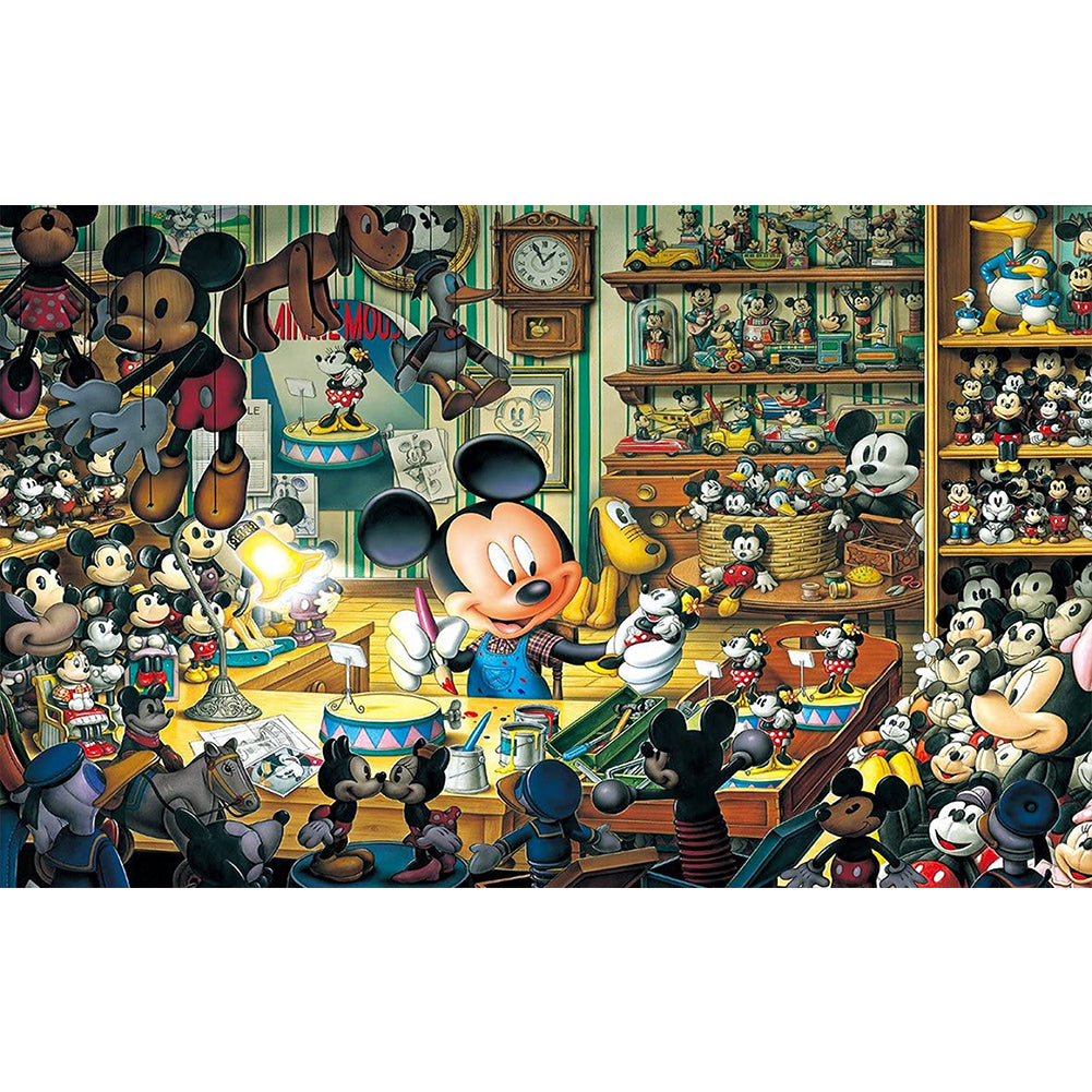Diamond Painting - Full Round - disney cartoon (80*50CM)