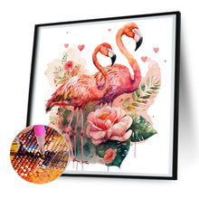 Load image into Gallery viewer, Diamond Painting - Full Round - flamingo (30*30CM)
